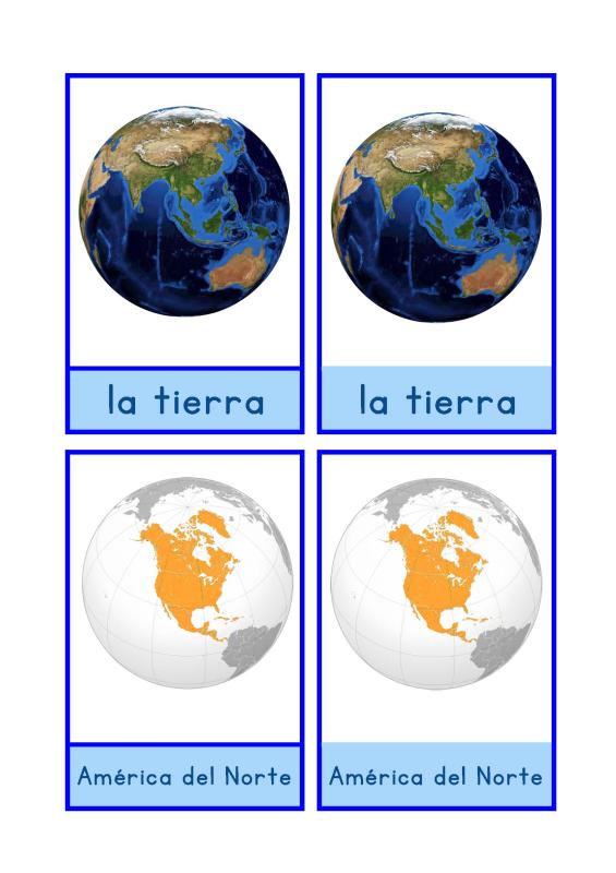 continentes Español